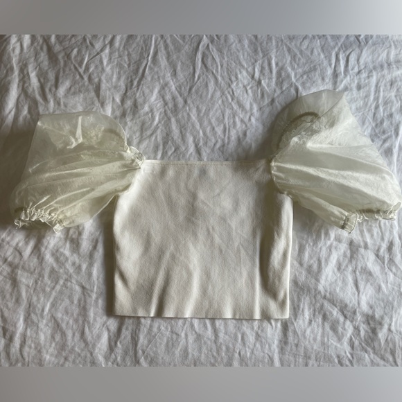 Wilfred puff sleeved top - Picture 3 of 6